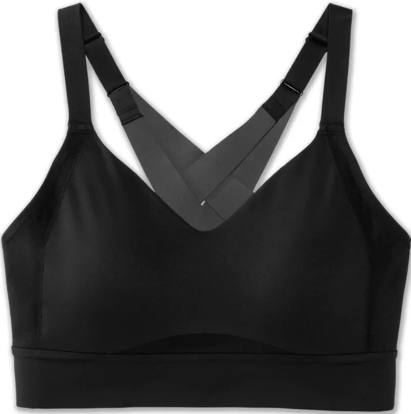Brooks Drive Interlace Run Bra - Black